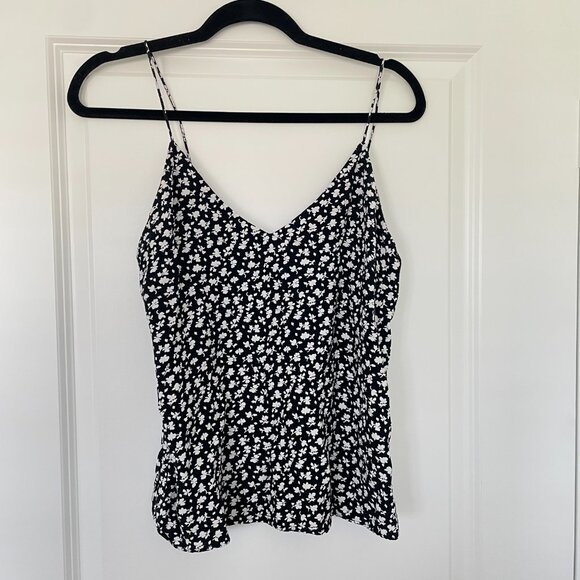 Something Navy Camisole Tank Top – Women’s Size M Minimalist Style - Picture 2 of 6